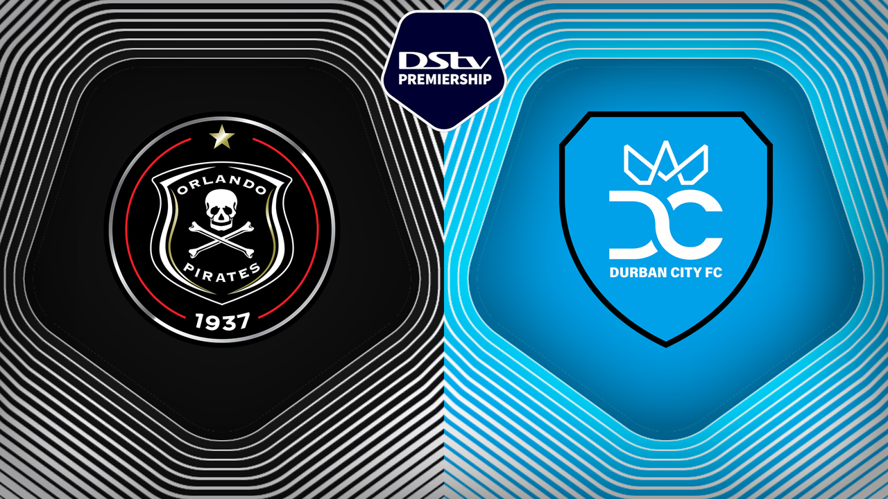 Orlando Pirates vs Durban City poster