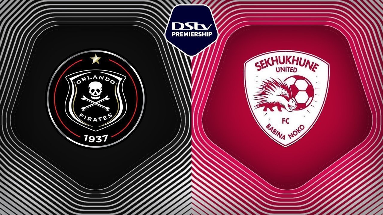 Orlando Pirates vs Sekhukhune United poster