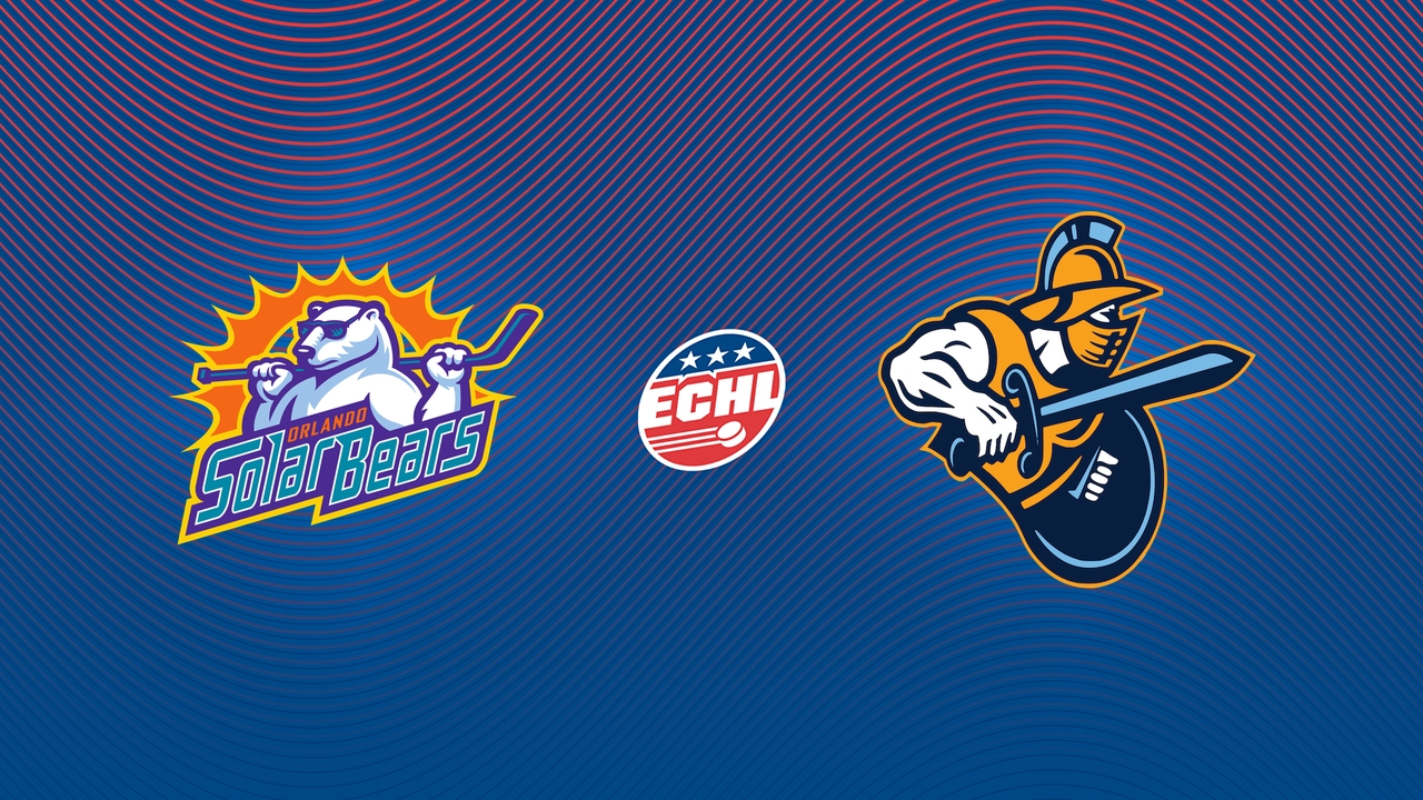 Orlando Solar Bears vs Atlanta Gladiators poster