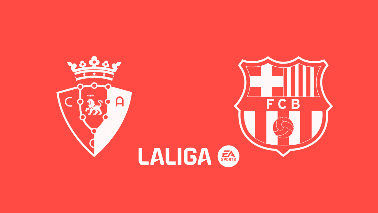 Osasuna vs Barcelona poster