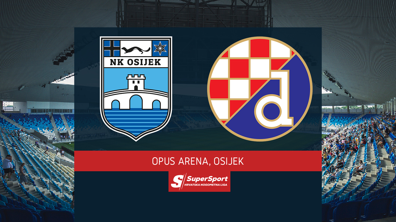 Osijek vs Dinamo Zagreb poster