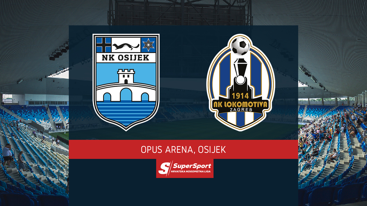 Osijek vs Lokomotiva Zagreb poster