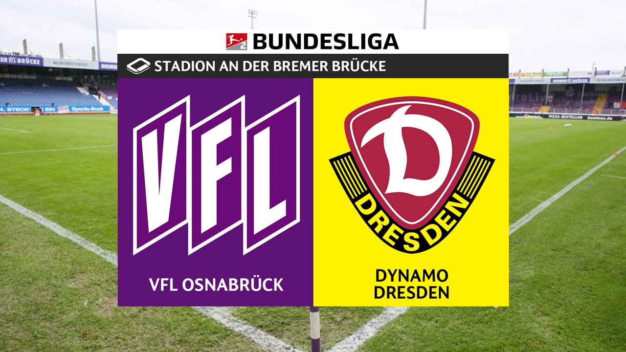 Osnabrück vs Dynamo Dresden poster