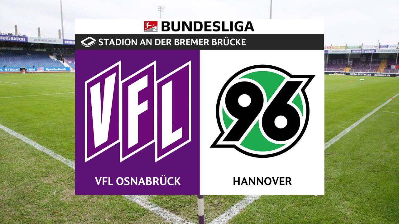 Osnabrück vs Hannover 96 poster
