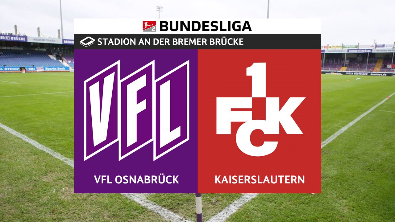 Osnabrück vs Kaiserslautern poster