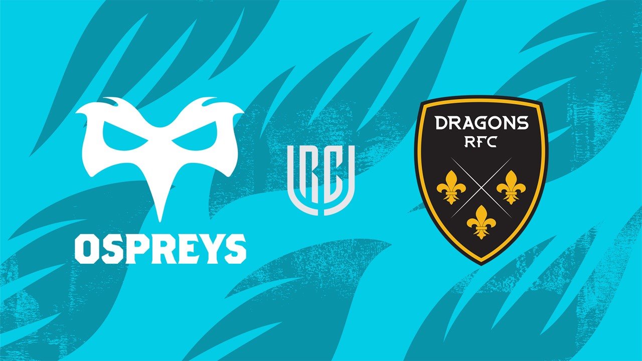 Ospreys vs Dragons poster