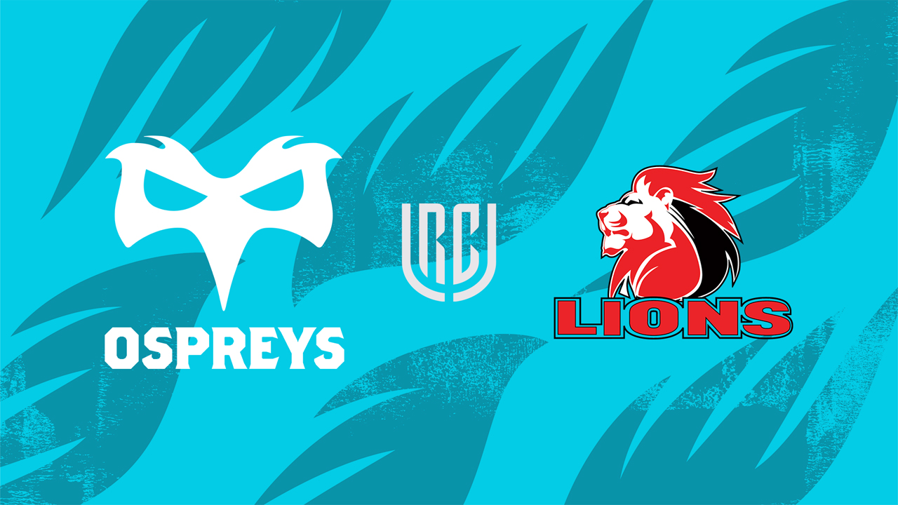 Ospreys vs Lions poster