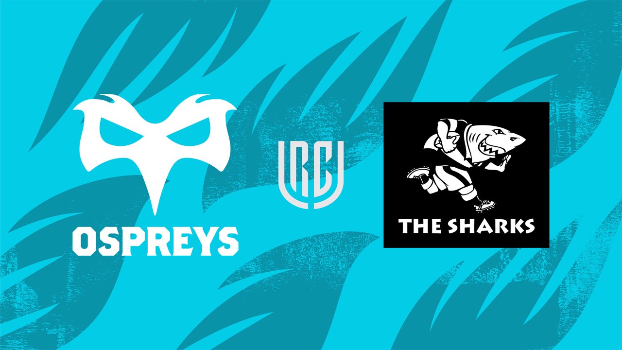 Ospreys vs The Sharks poster