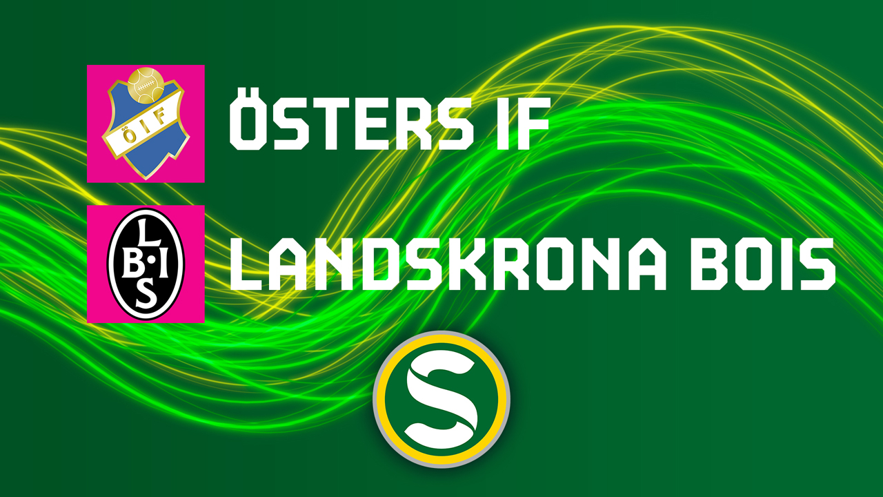 Öster vs Landskrona poster