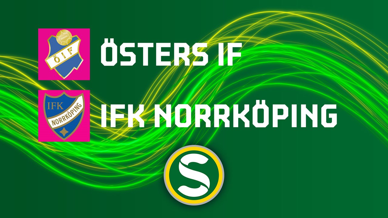 Öster vs Norrköping poster