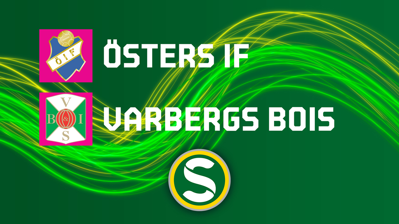 Öster vs Varberg poster