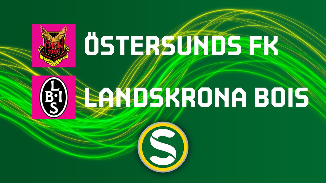 Östersund vs Landskrona poster