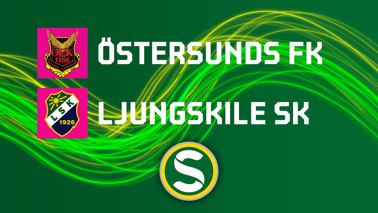 Östersund vs Ljungskile poster