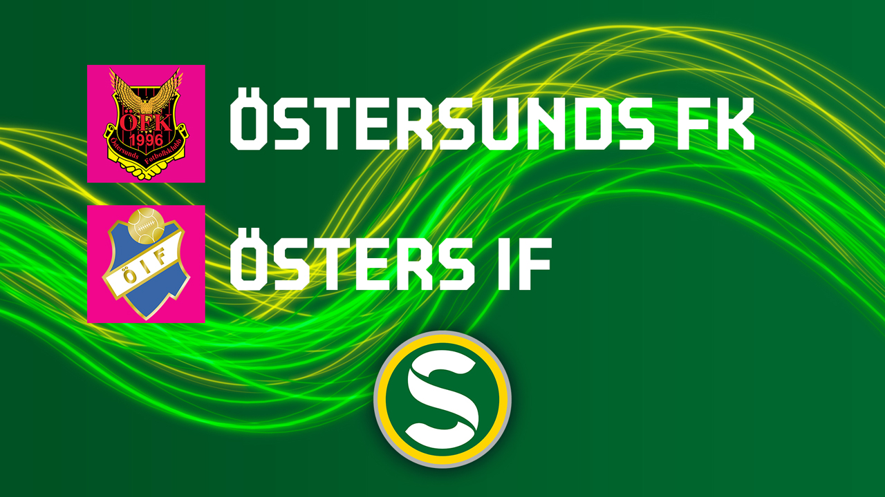 Östersund vs Öster poster