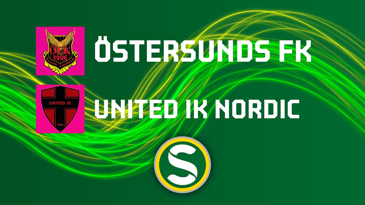 Östersund vs United Nordic poster