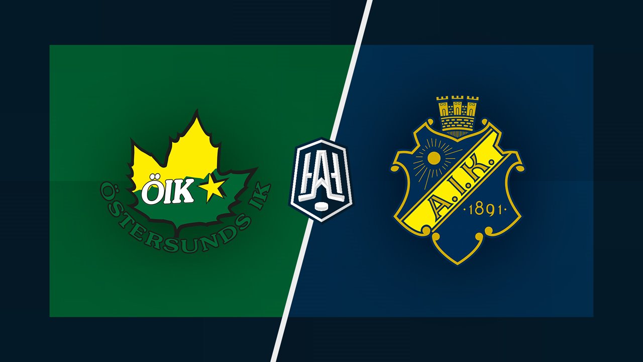 Östersunds IK vs AIK IF poster