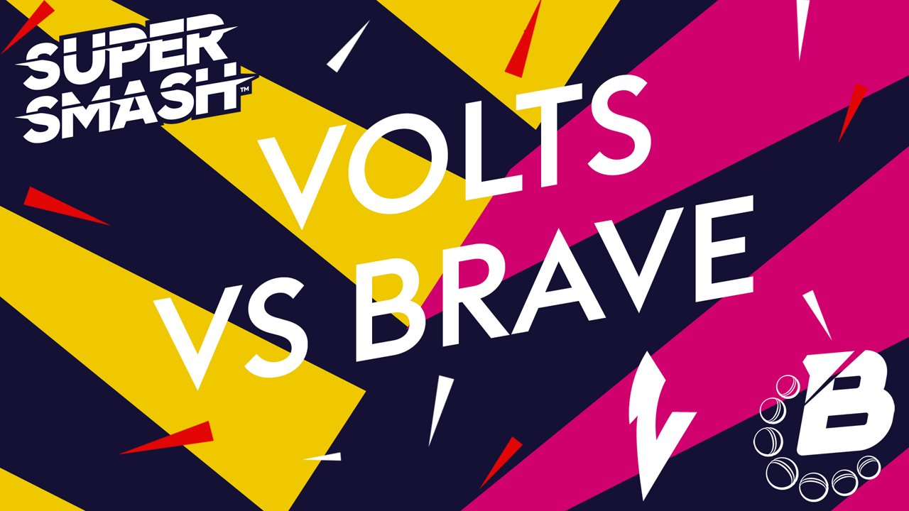 Otago Volts vs Northern Brave poster