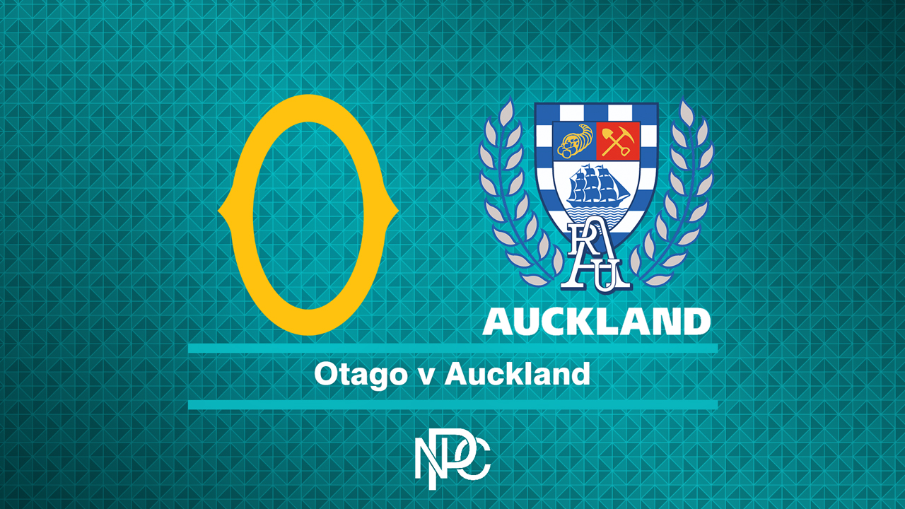 Otago vs Auckland poster