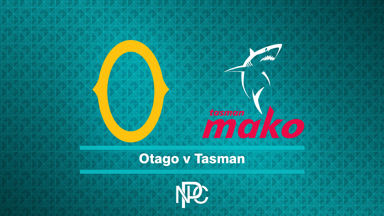 Otago vs Tasman poster
