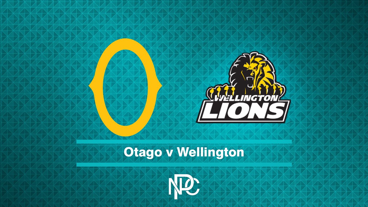 Otago vs Wellington poster