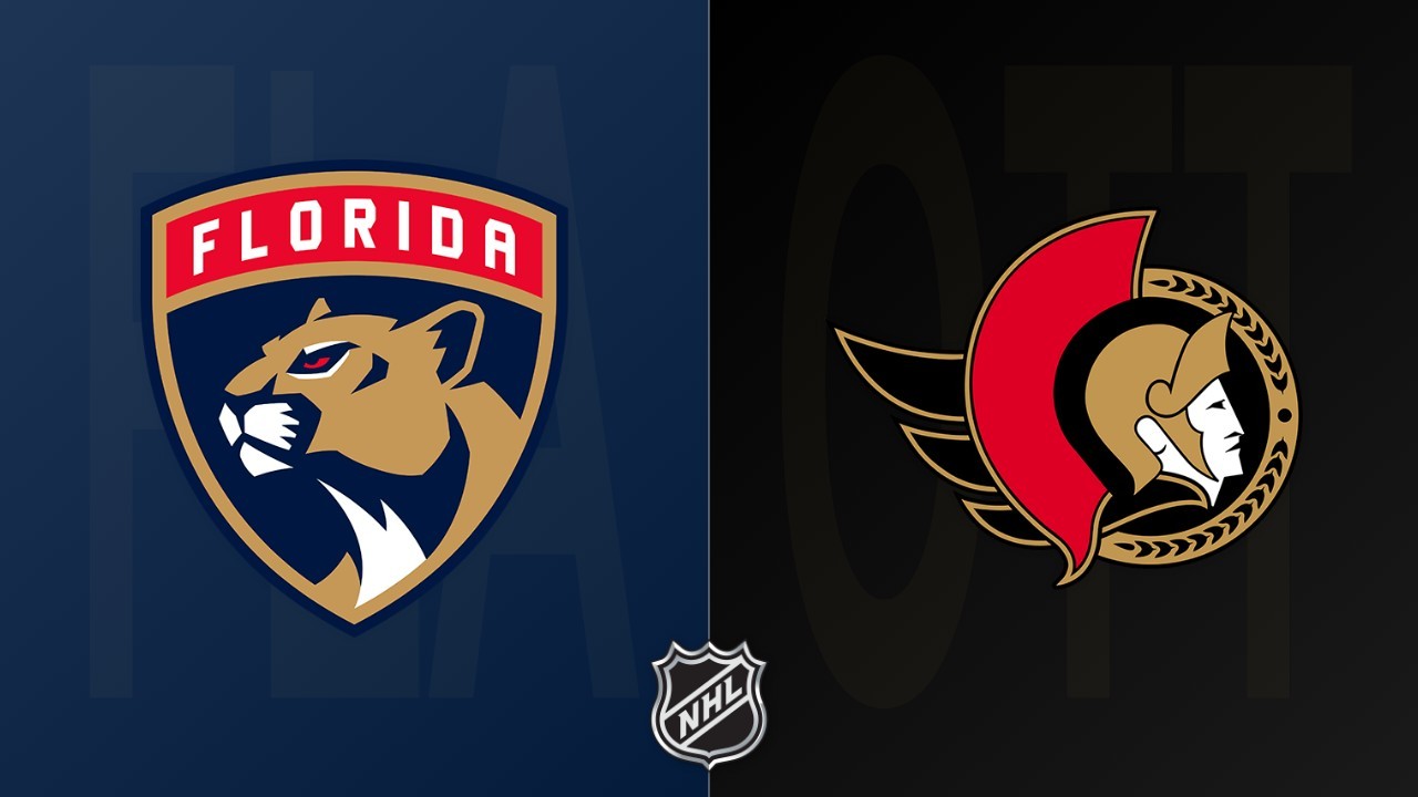 Ottawa Senators vs Florida Panthers poster