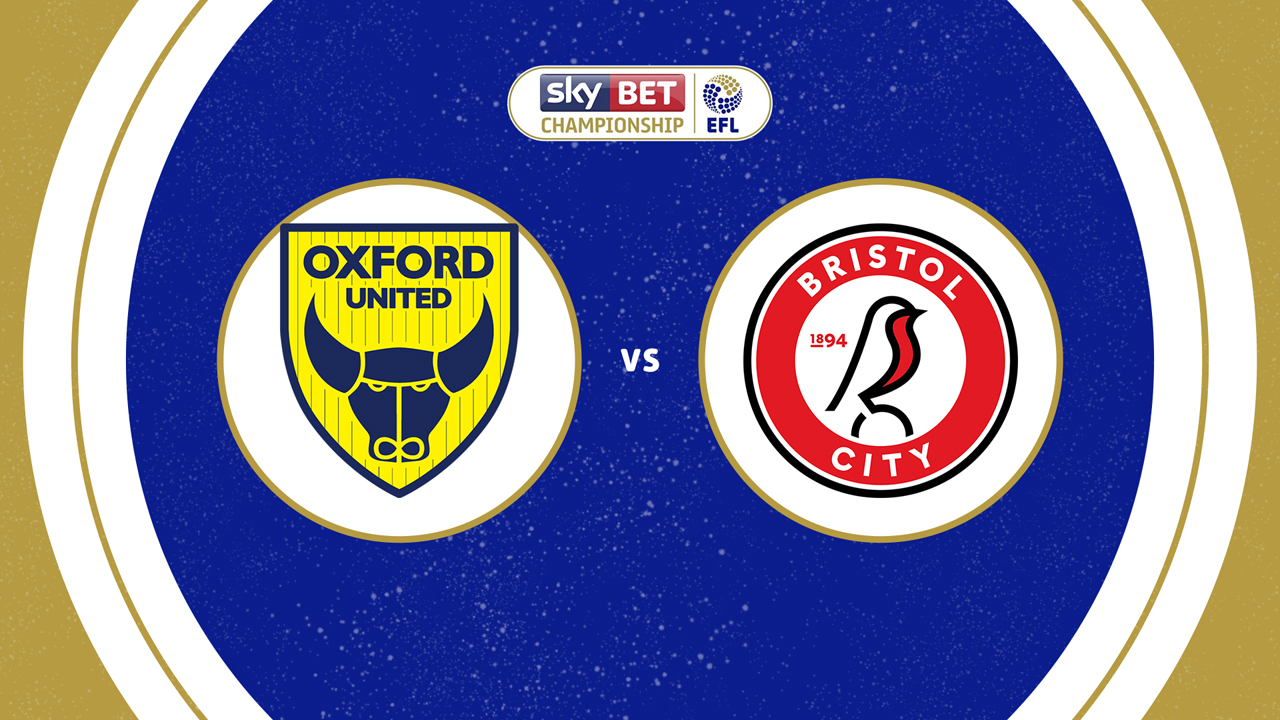 Oxford United vs Bristol City poster