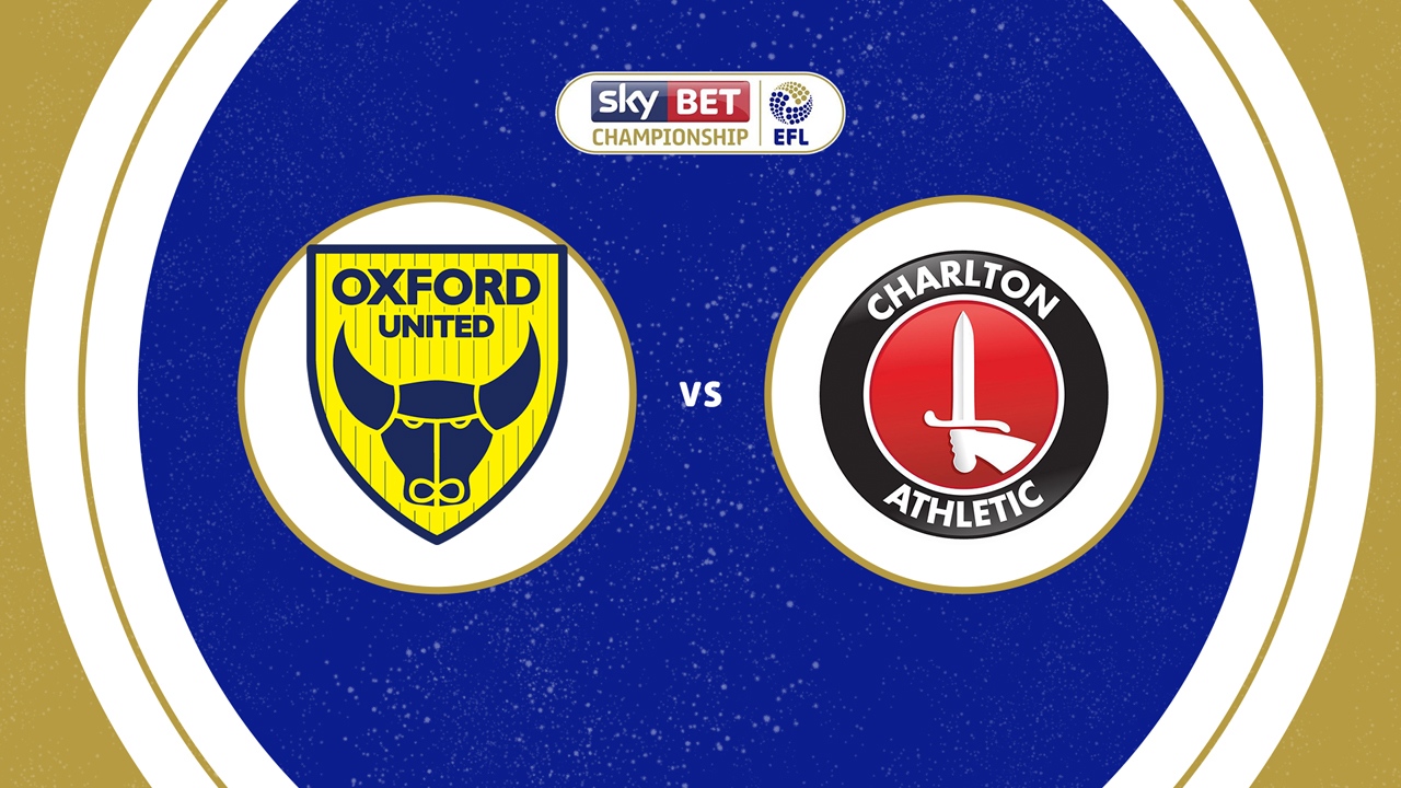 Oxford United vs Charlton Athletic poster