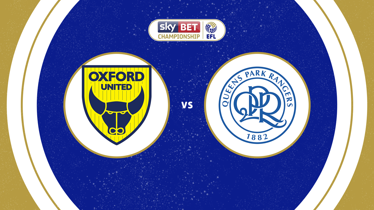 Oxford United vs Queens Park Rangers poster