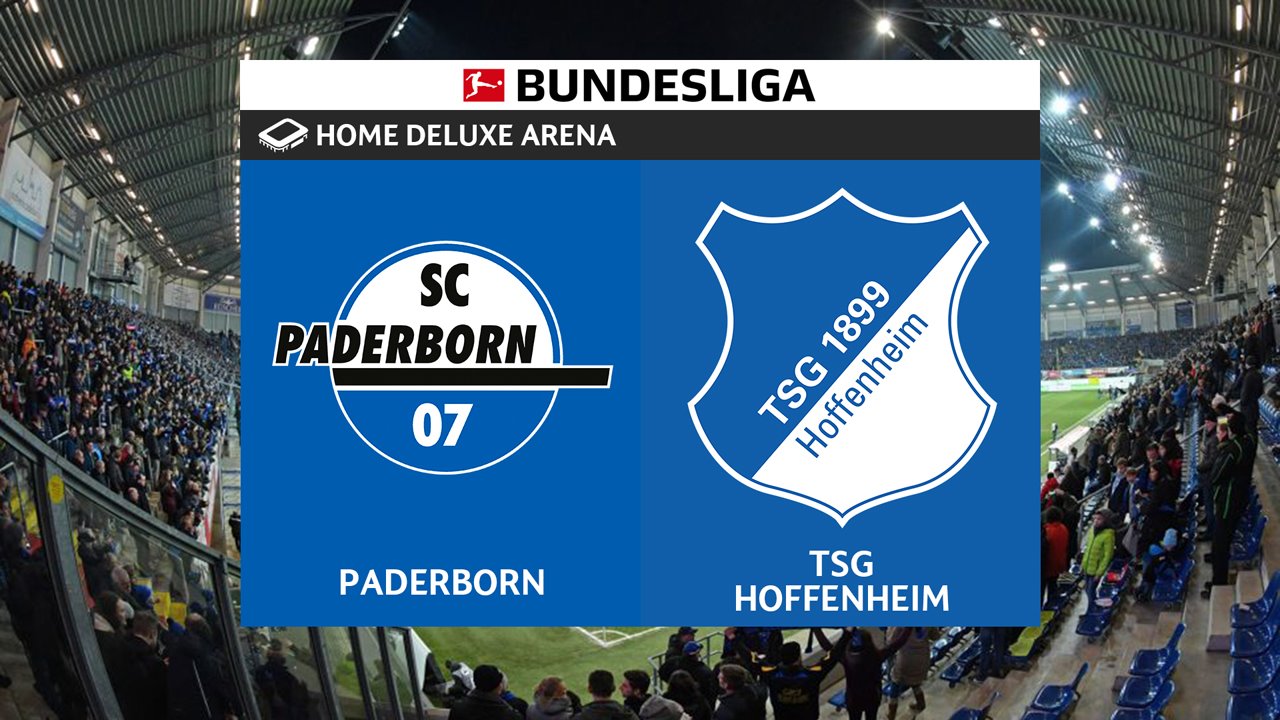Paderborn vs Hoffenheim poster
