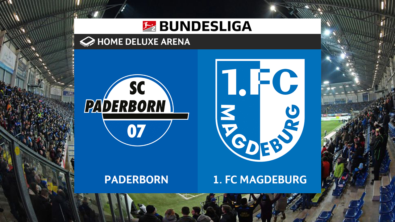 Paderborn vs Magdeburg poster