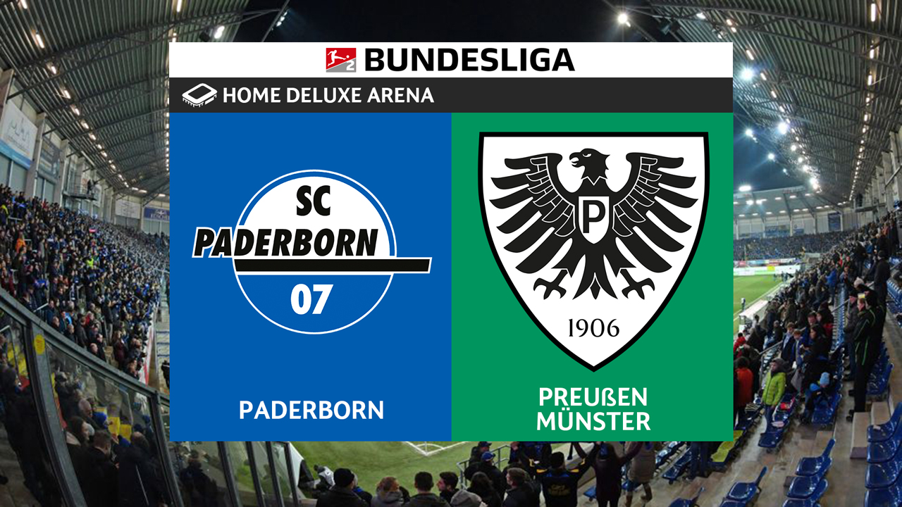 Paderborn vs Preußen Münster poster