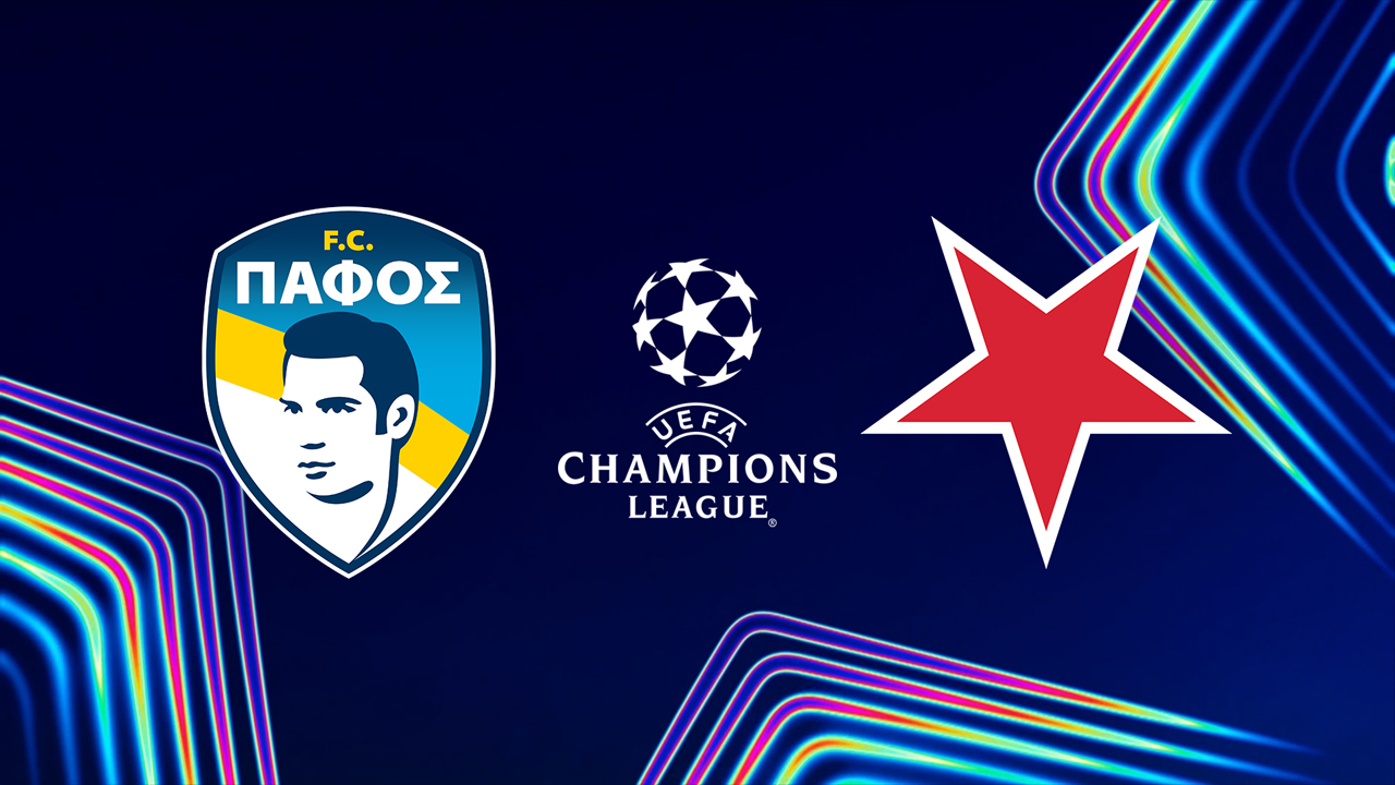 Pafos vs Slavia Prague poster