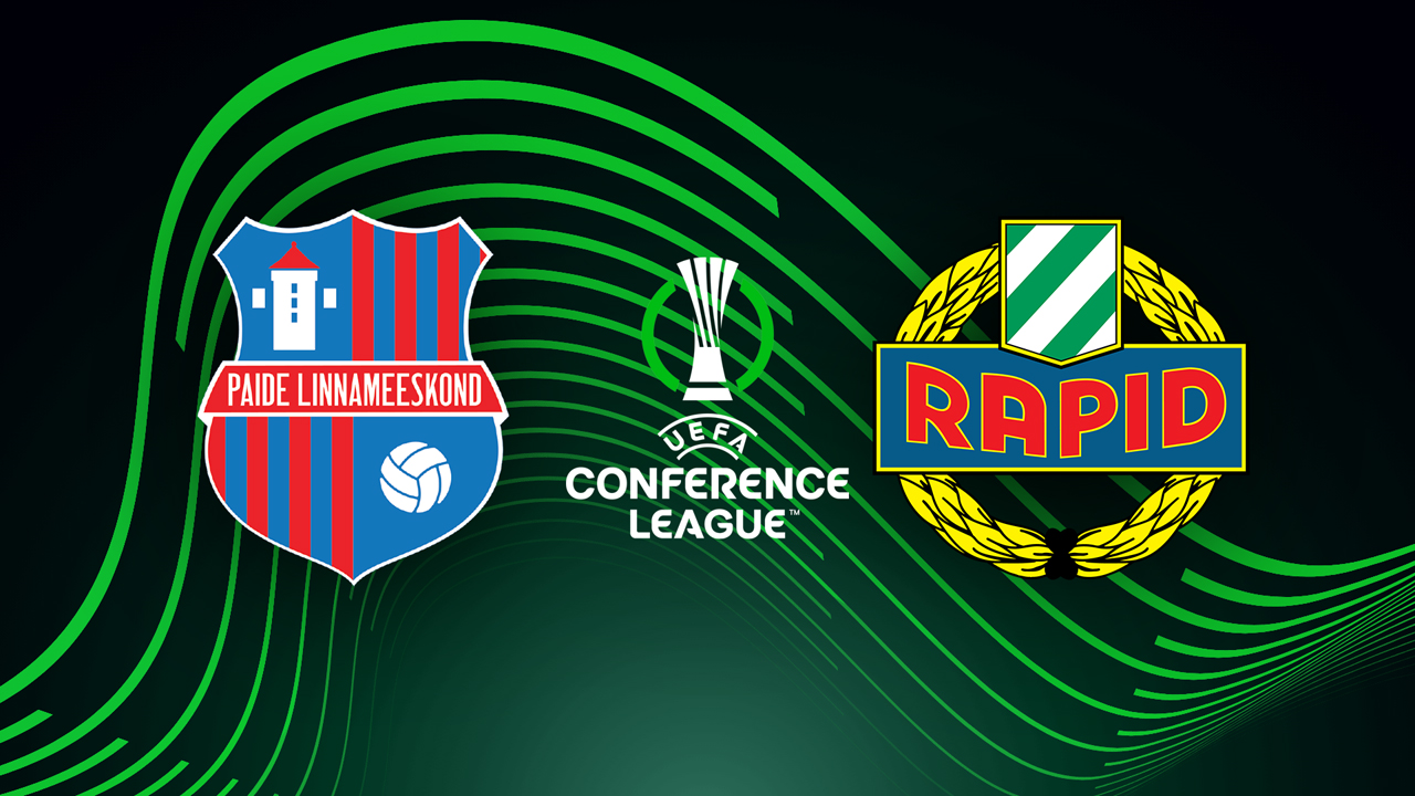 Paide Linnameeskond vs Rapid Vienna poster