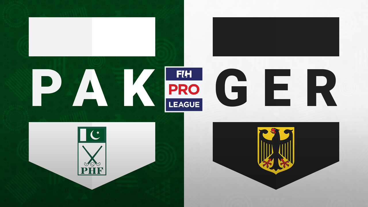 Pakistan Hockey vs Germany Hockey poster