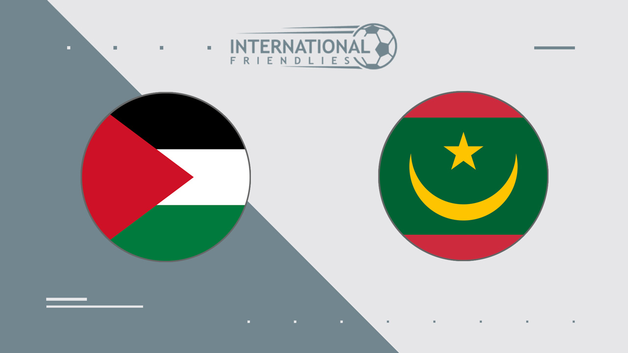 Palestine vs Mauritania poster