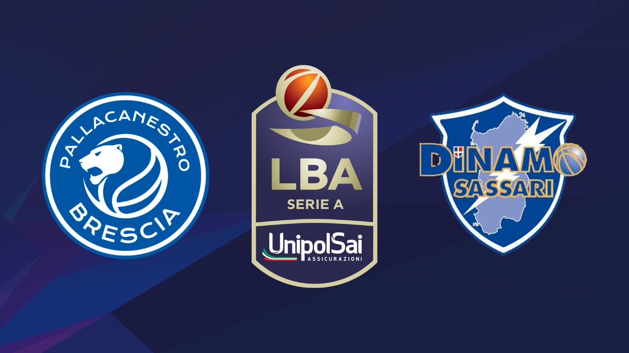 Pallacanestro Brescia vs Dinamo Basket Sassari poster