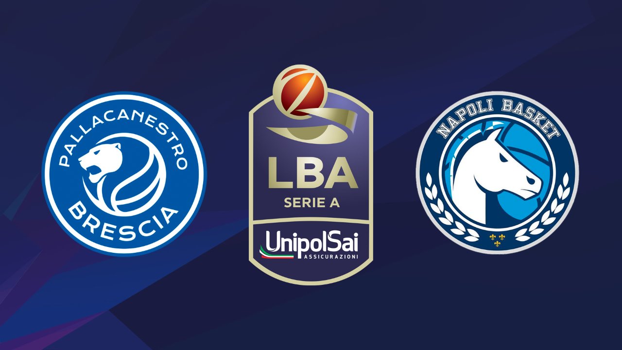 Pallacanestro Brescia vs Napoli Basket poster