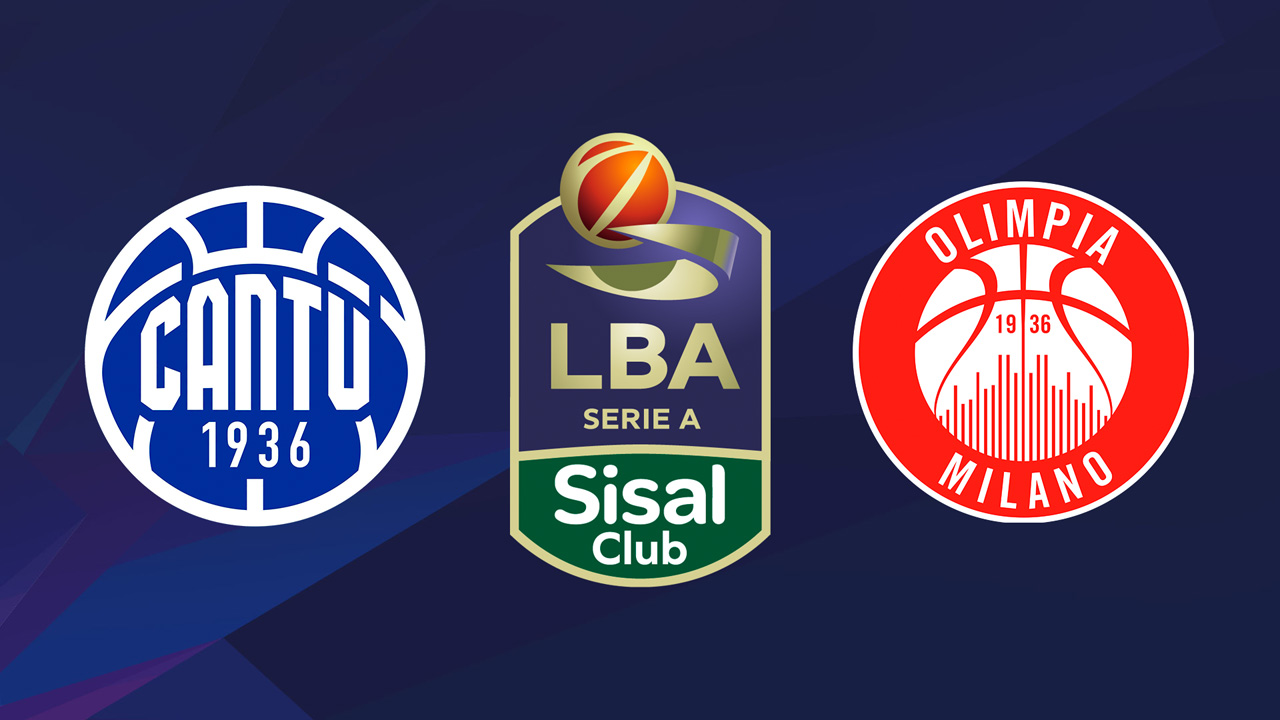 Pallacanestro Cantù vs Olimpia Milano poster