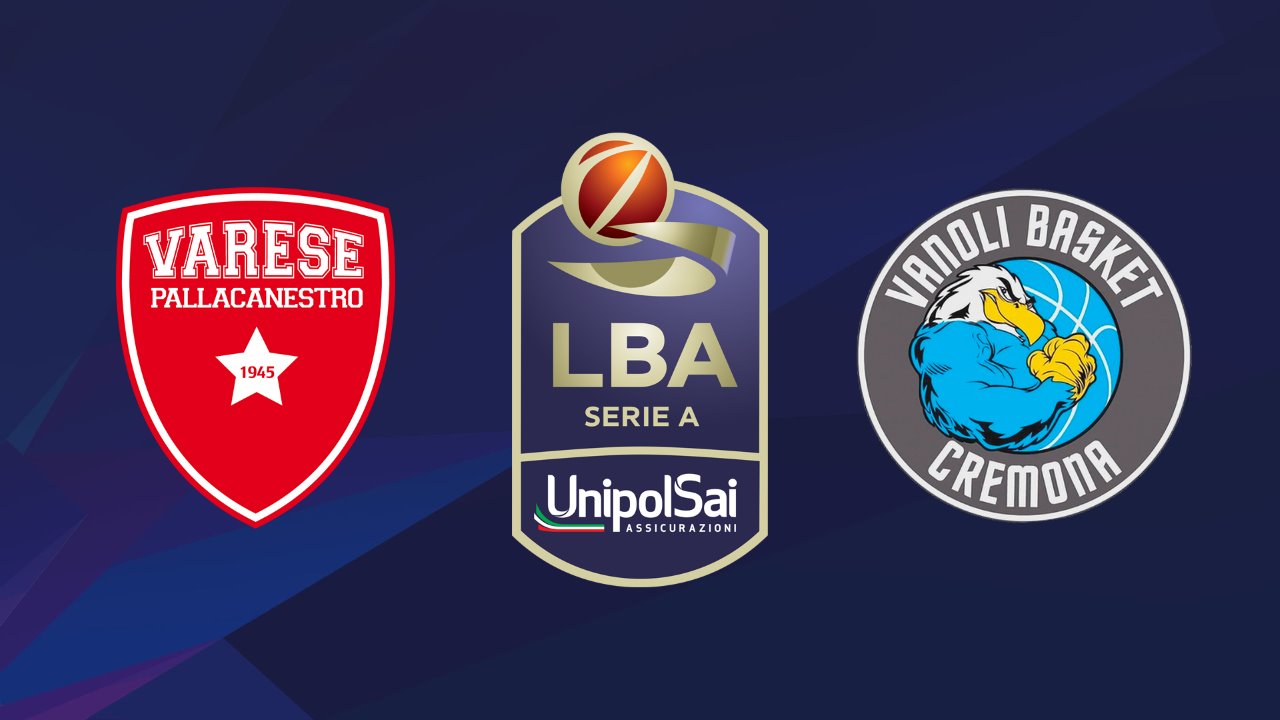 Pallacanestro Varese vs Guerino Vanoli Basket poster