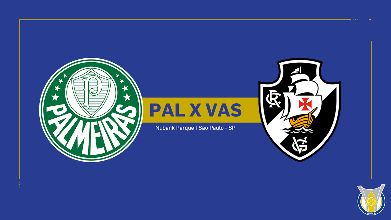 Palmeiras vs Vasco da Gama poster