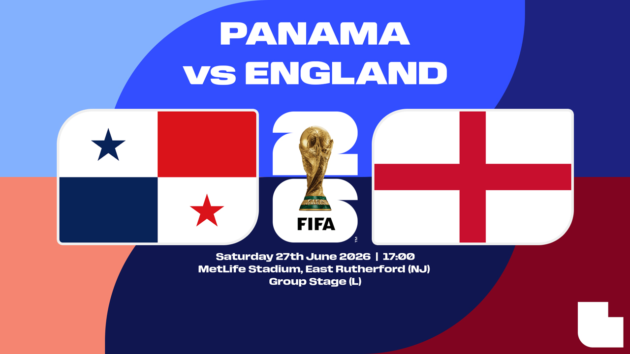 Panama vs England poster