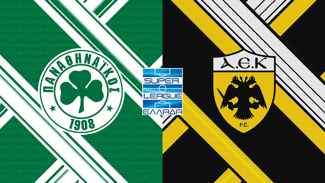 Panathinaikos vs AEK Athens poster