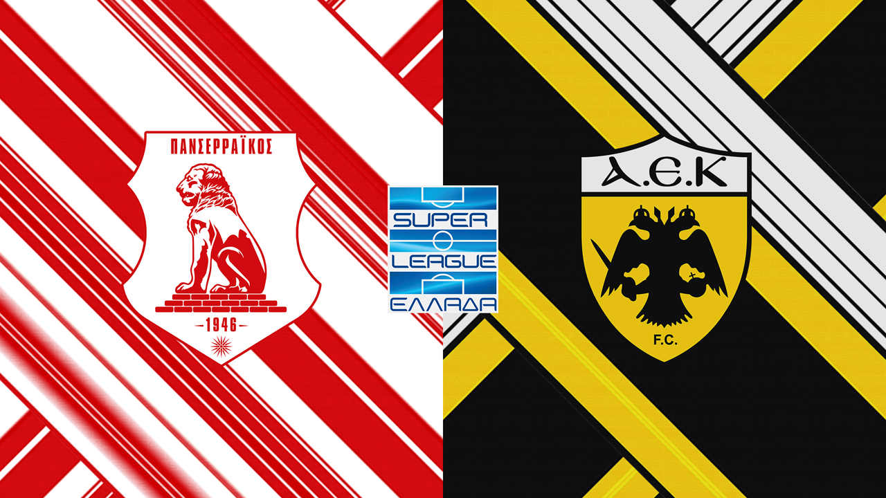 Panserraikos vs AEK Athens poster