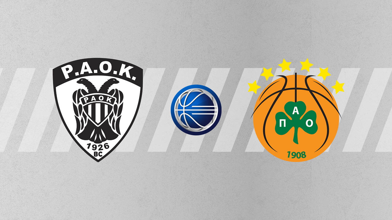 PAOK BC vs Panathinaikos BC poster