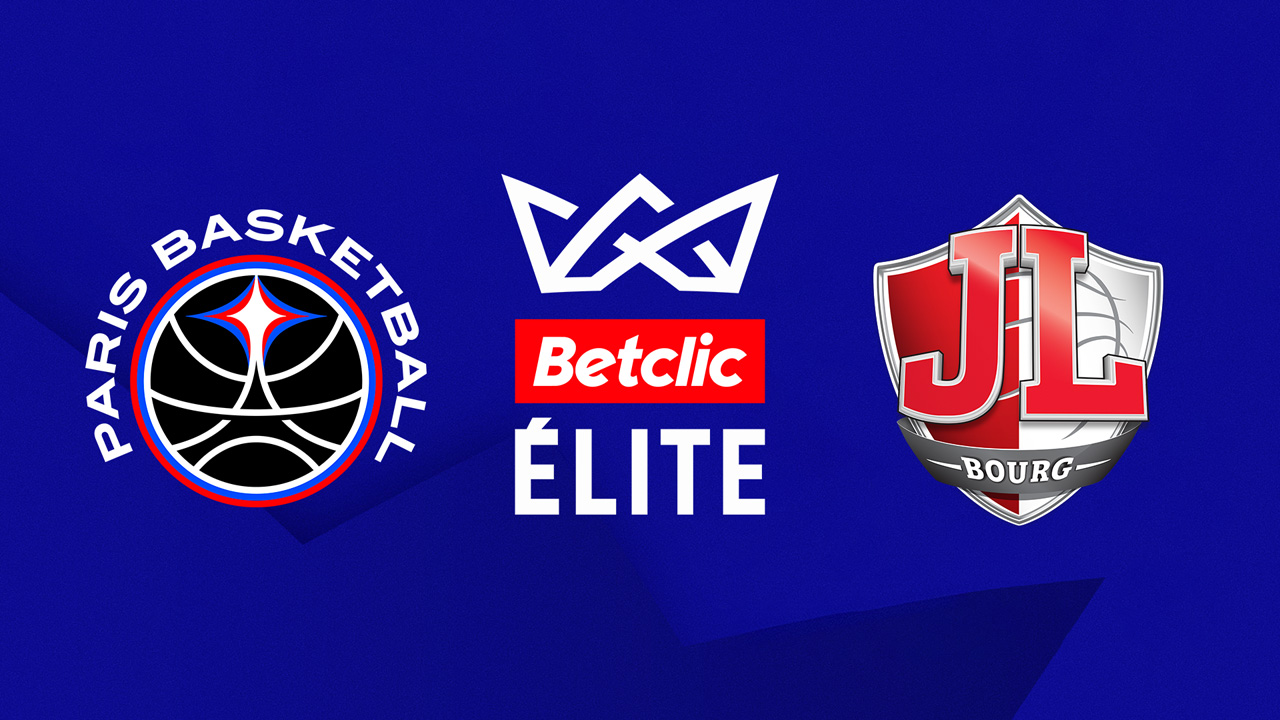 Paris Basketball vs Bourg-en-Bresse poster