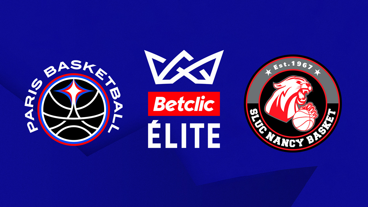 Paris Basketball vs SLUC Nancy Basket poster
