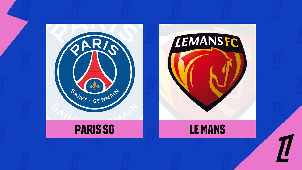 Paris Saint-Germain vs Le Mans poster