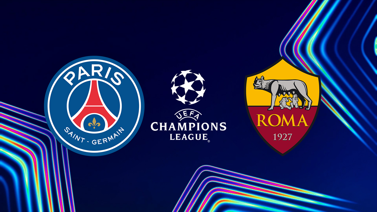 Paris Saint-Germain vs Roma poster