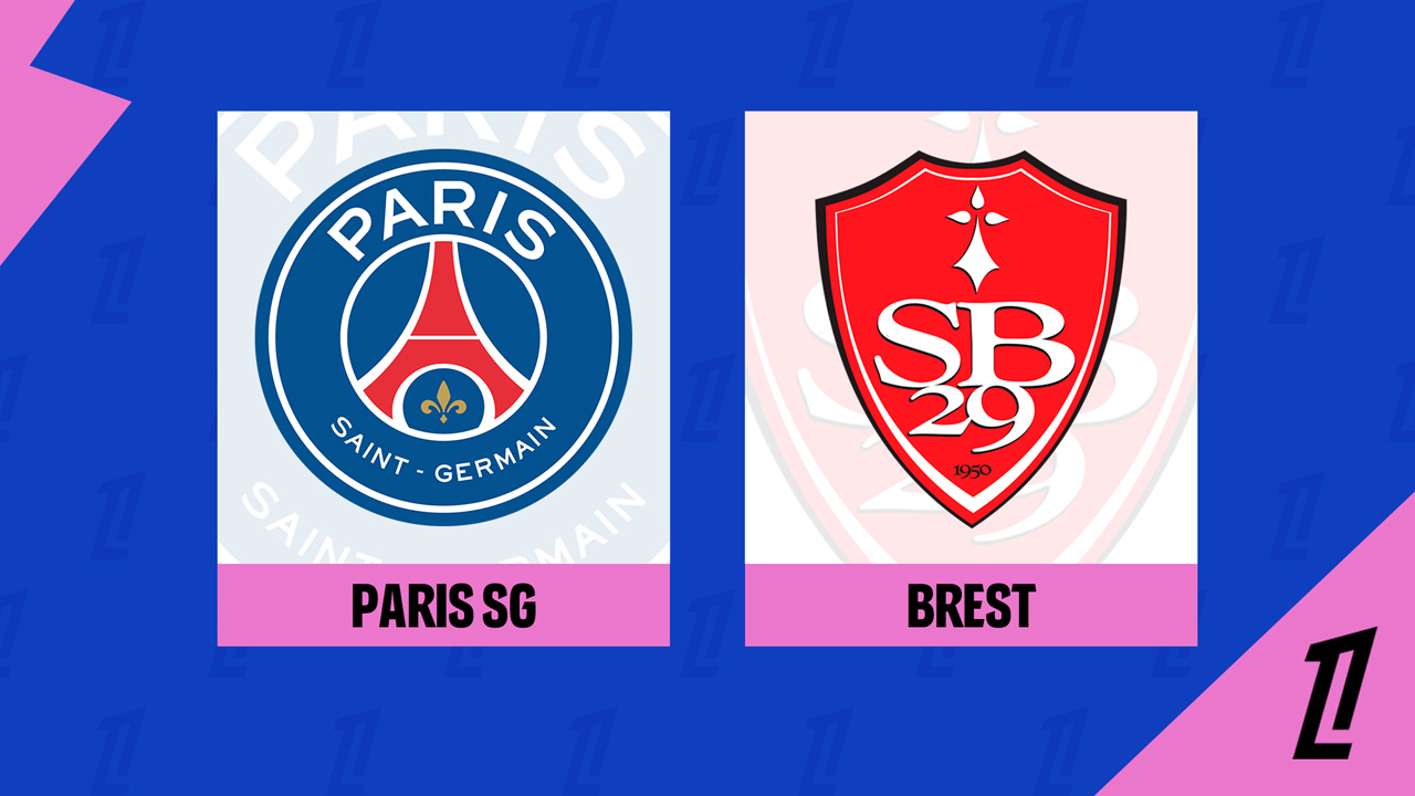Paris SG vs Brest poster