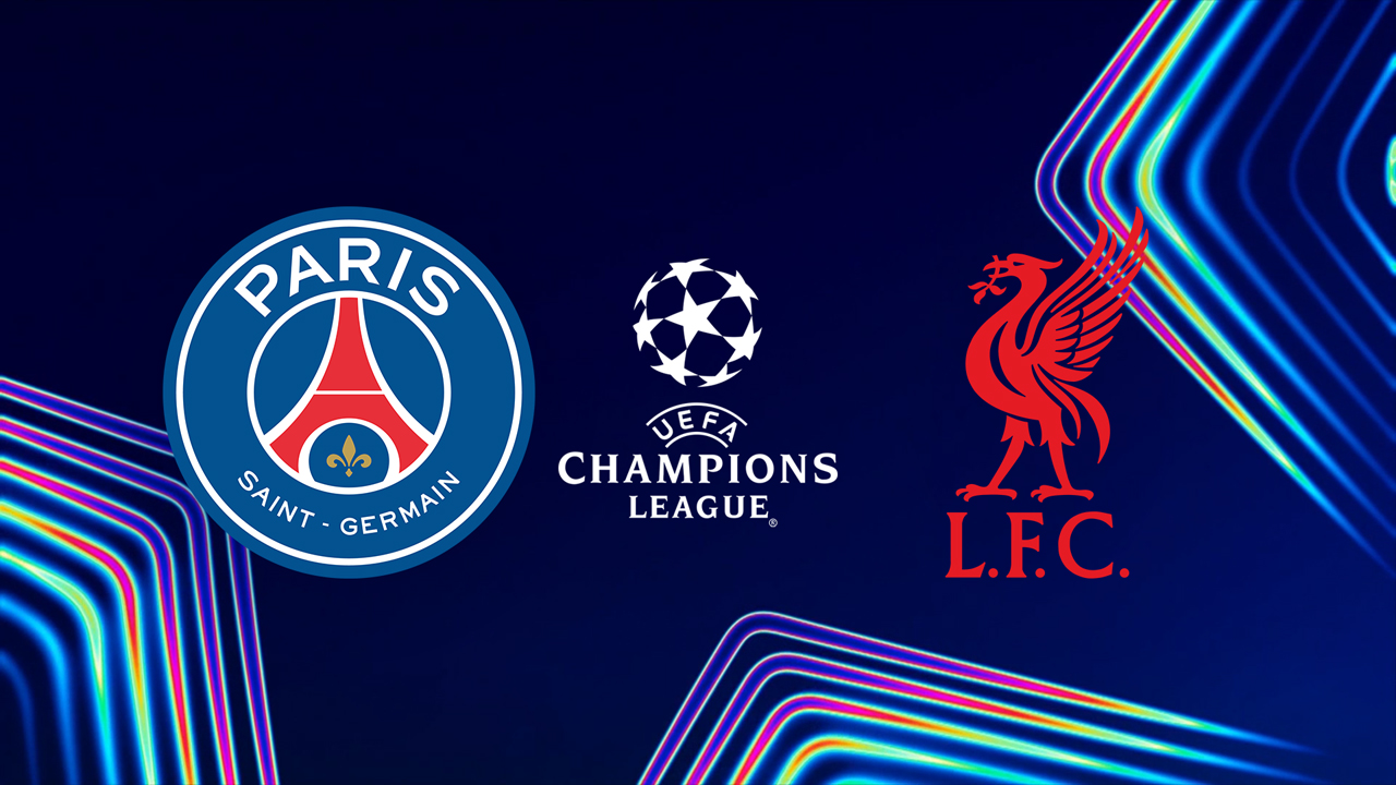Paris SG vs Liverpool poster